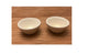 2 Dollhouse Miniature White Bowls