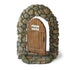 Arched Stone Doorway, Standing Fairy Garden Welcome Door, 7" Doorway