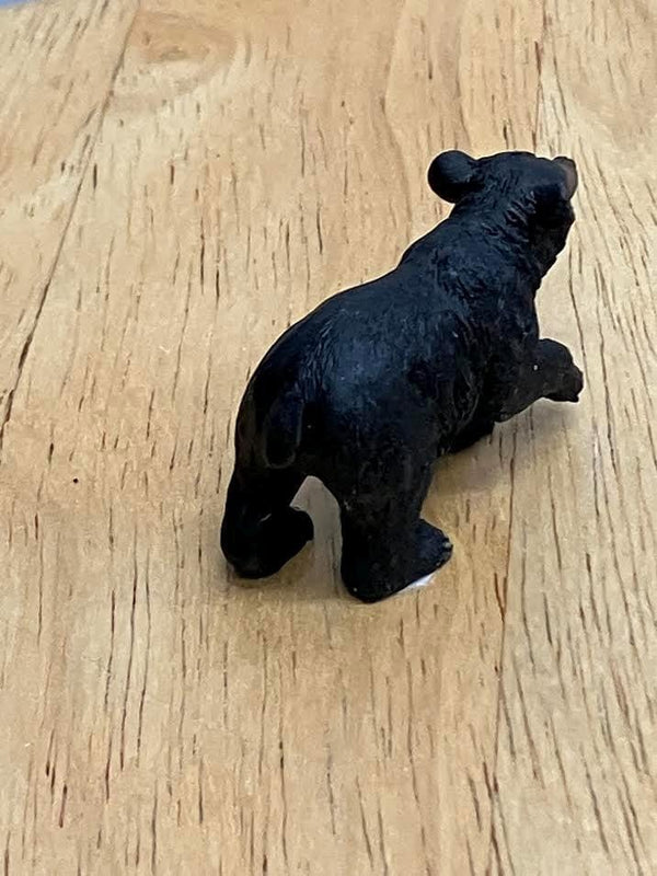 Miniature Black Bear Figurine, 2