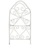 6 Inch White Filigree Garden Trellis