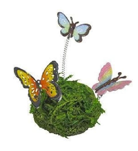 Butterfly and Moss Accent Figurine