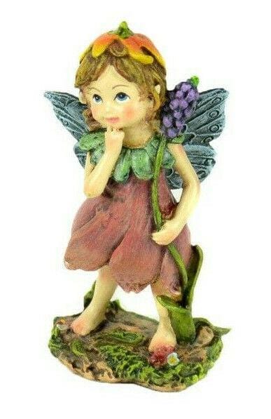 Standing Fairy in a Red Dress