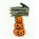 Fairy Garden Pumpkin Patch Sign, Fall Pumpkin Sign, 3 Tiered Pumpkin, Autumn Fairy Garden Accessory