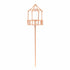Copper Wire Bird Cage on Stand