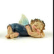 Sleeping Baby Fairy in Blue