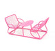 Pink Bench  Table
