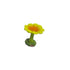 Yellow Flower Birdbath