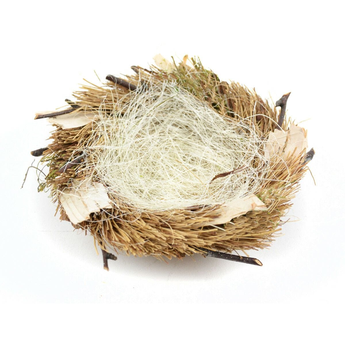 Two Toned Straw Nest