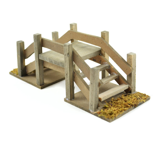 Garden Step Bridge.  Wooden Bridge,  Bridge with Steps,  Walking Bridge, Fairy Bridge,