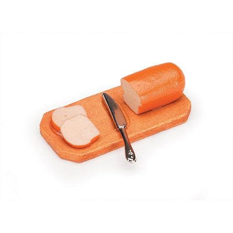 Dollhouse Miniature Bread and Knife Set