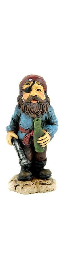 Pirate Holding a Bottle