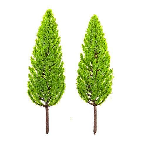 Tall Green Leaf Trees