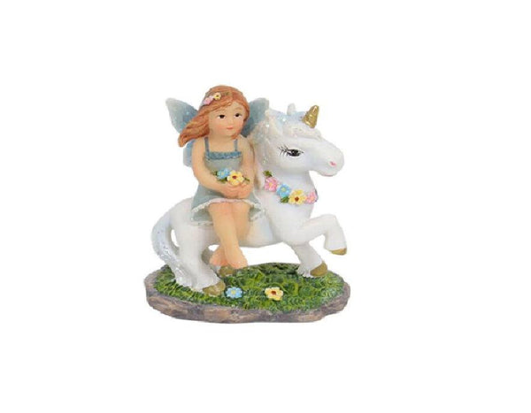 Unicorn with Blue Fairy