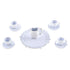 White Dollhouse Serving Set