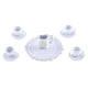 White Dollhouse Serving Set