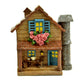 Cottage House, Small Fairy Garden House, Spring House, Miniature House with Porch,