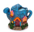 Miniature Blue Watering Can House