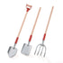 Miniature Long Handle Yard Tool Assortment,   3.5"-4" Shovel and Pitchfork, Dollhouse Miniatures