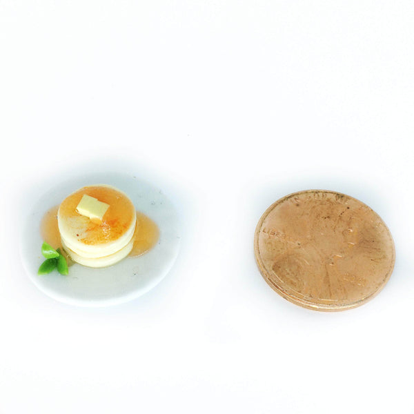 Dollhouse Waffles or Pancakes on a Plate