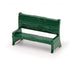 Miniature Green Bench