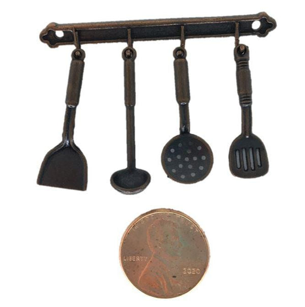 Dollhouse Hanging Kitchen Utensils