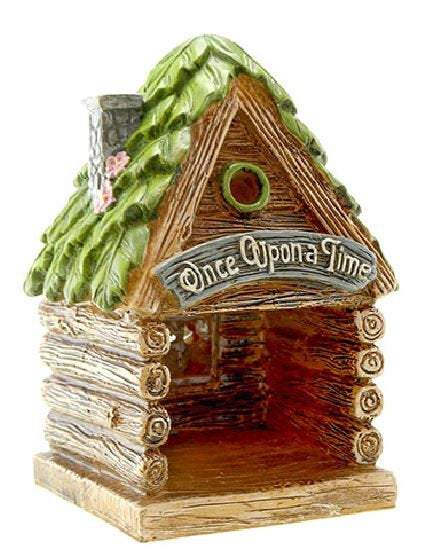 Miniature Log Cabin House