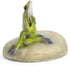Choice of Yoga Frog, Zen Garden Frog on Stone Base, Terrarium Frog