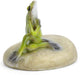 Choice of Yoga Frog, Zen Garden Frog on Stone Base