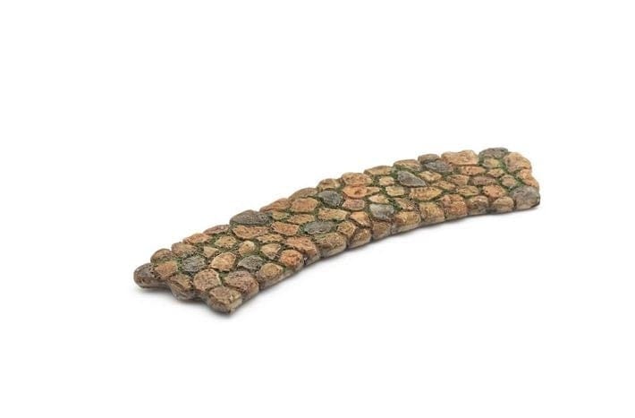 Miniature Colored Stone Path,  Fairy Garden Rock and Moss Path,  Terrarium Accessory
