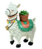 White Llama with Cactus