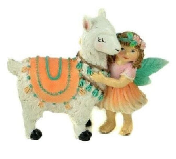Llama with Standing Fairy