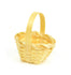 Miniature Woven Basket, Easter Eggs with Basket