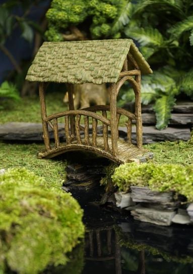 Fairy Garden Covered Bridge