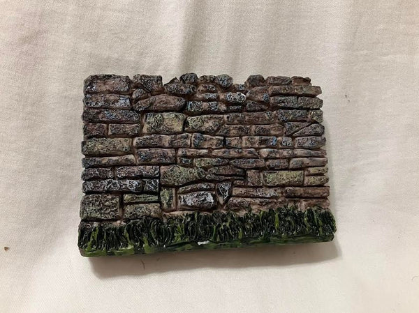 Miniature Rock Wall, Fairy Garden Textured Stone Wall. Fairy Garden Landscaping