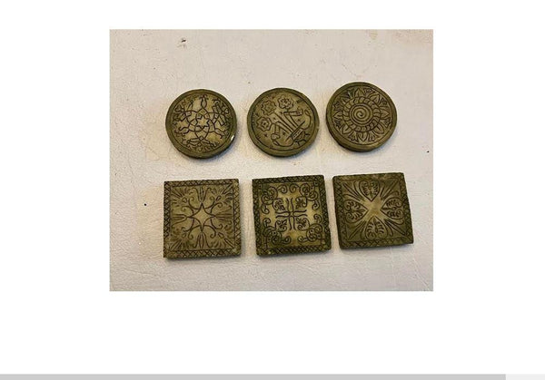 Celtic Stepping Stones, Fairy Garden Pathway, Garden Walking Stones