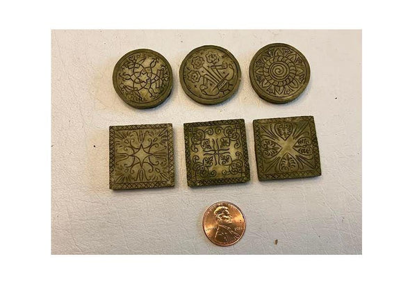 Celtic Stepping Stones, Fairy Garden Pathway, Garden Walking Stones