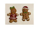 Micro Mini Pair of Gingerbread Kids