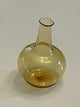 Dollhouse Miniature Amber Colored Glass Bottle