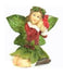 Christmas Fairy with a Red Bird Christmas Cake Topper