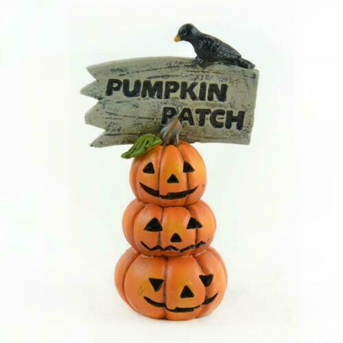 Fairy Garden Pumpkin Patch Sign, Fall Pumpkin Sign, 3 Tiered Pumpkin, Autumn Fairy Garden Accessory