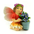 Red Fairy with Flower Pot