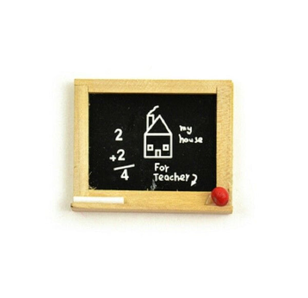 Dollhouse Miniature Chalkboard