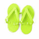 Mini Green Flip Flops
