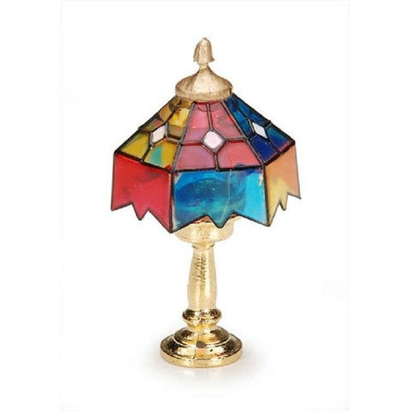 Dollhouse Miniature Tiffany Lamp