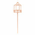 Copper Wire Bird Cage on Stand