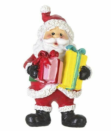 Santa with Presents Figurine