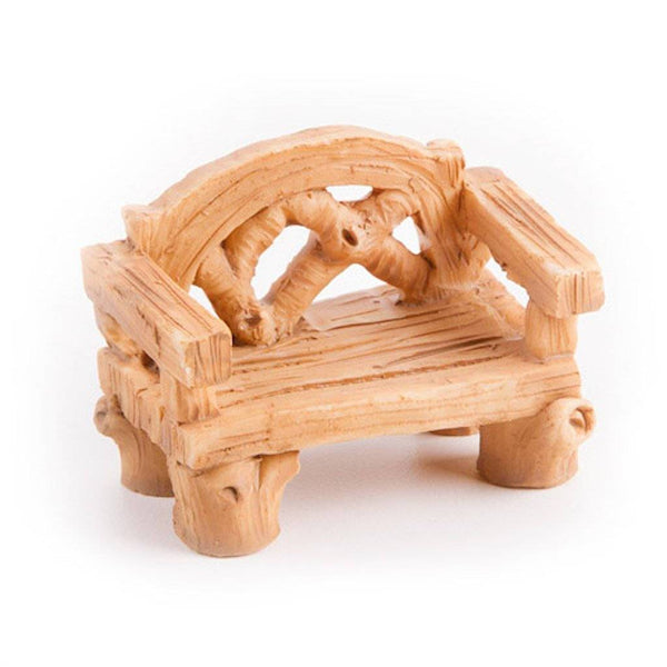 Wood Log Bench