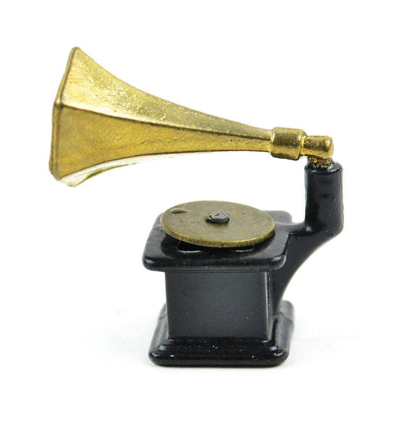Dollhouse Miniature Record Player