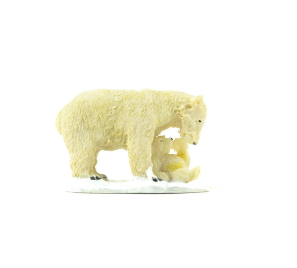 Miniature Polar Bear and Cub