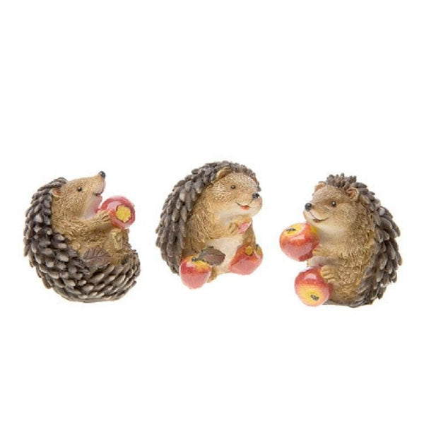 Hedgehog with 3 Apples